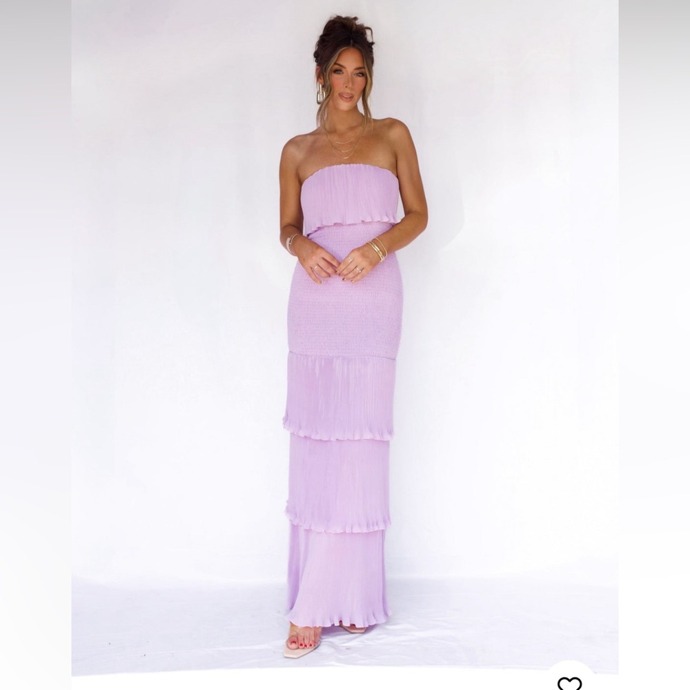 Lavender dress. Size M. Worn once
